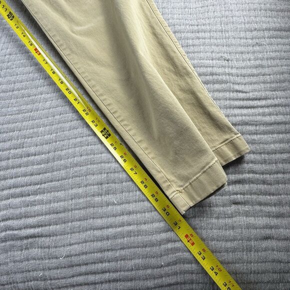 Duck Head Gold School Pant Men 42x32 Tan Chino Khaki Classic Fit Stretch - Picture 4 of 10